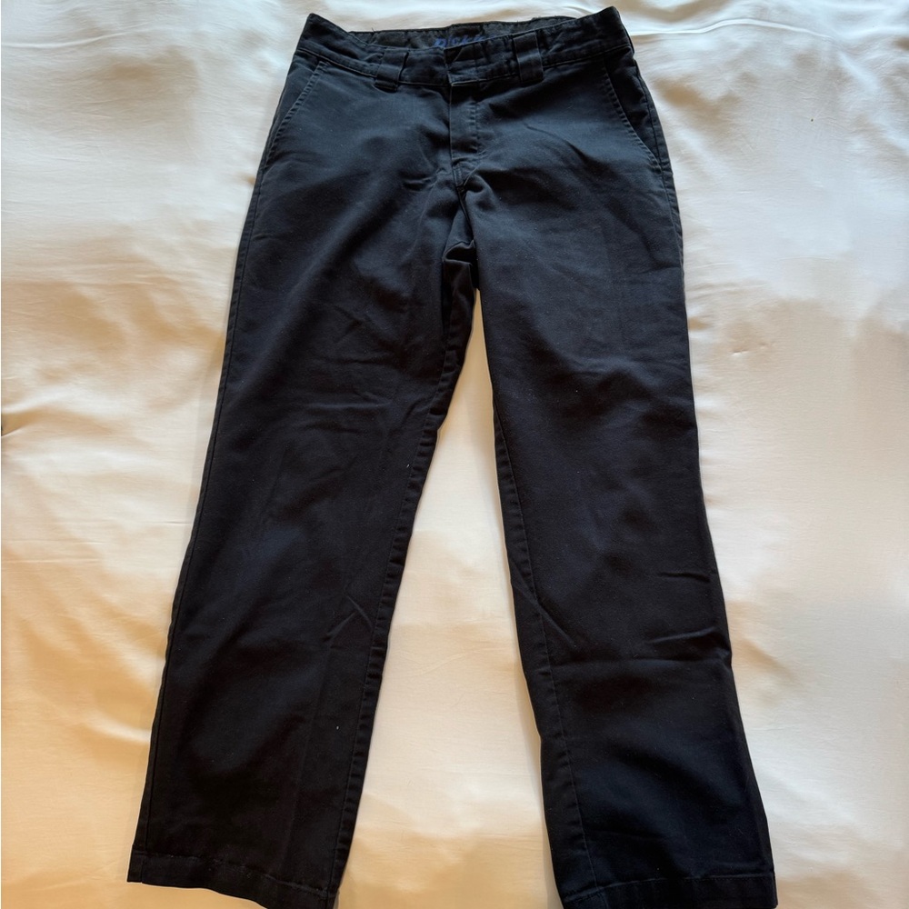 Dickies Flex Slim Straight Work Pants (Black, 32x30)